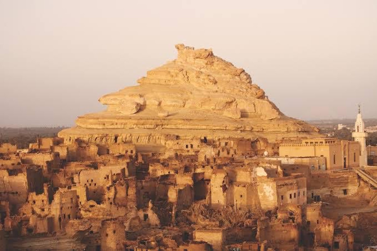 قلعة شالي بواحة سيوة في مصر - antiquities/DefaultAr