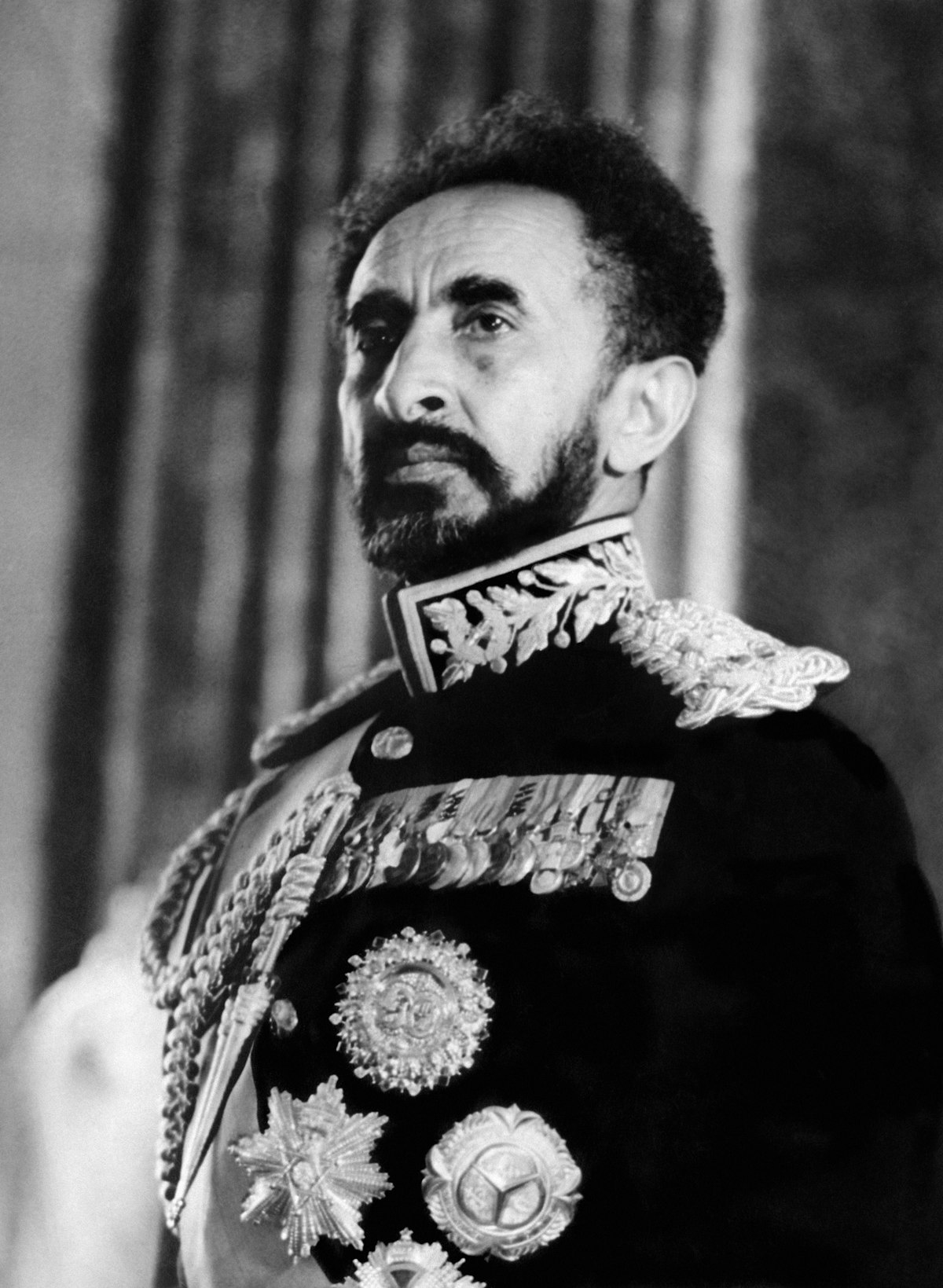 الإمبراطور الإثيوبي السابق هيلا سيلاسي - AFP